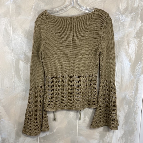 160. American pie knit boho sweater - Picture 2 of 7